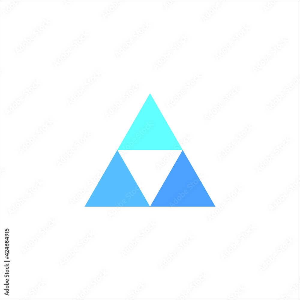 triangle logo design vector sign triangle logo design vector sign