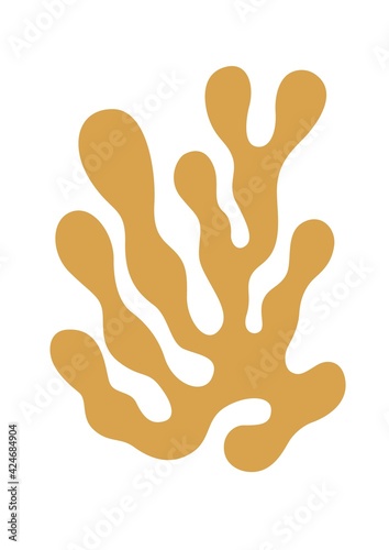 Matisse-inspired contemporary wall art for printing. Modern trendy interior p...