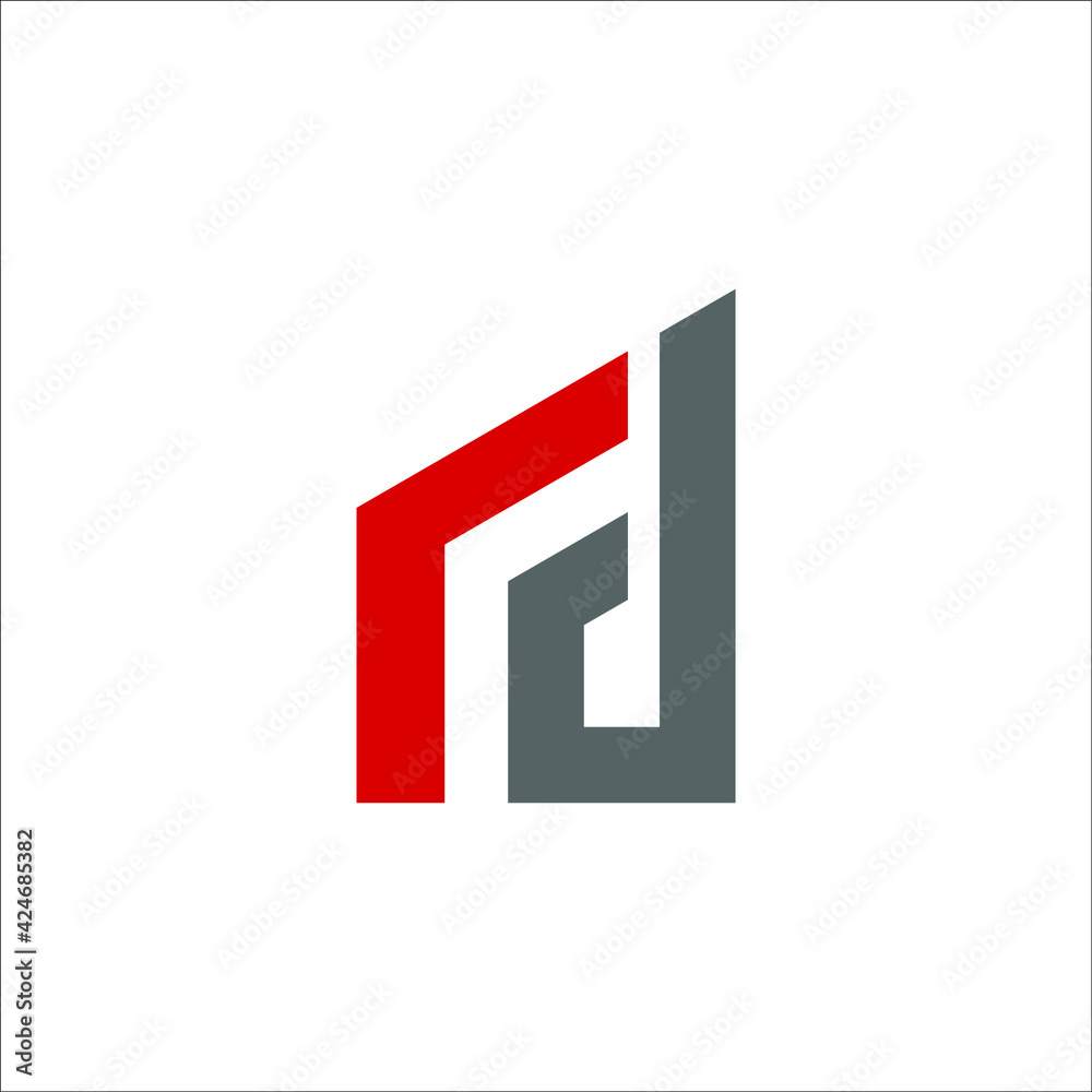 RD building logo design vector sign