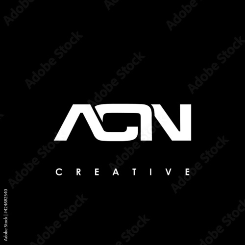 ACN Letter Initial Logo Design Template Vector Illustration