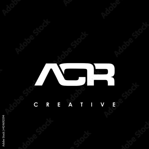 ACR Letter Initial Logo Design Template Vector Illustration photo