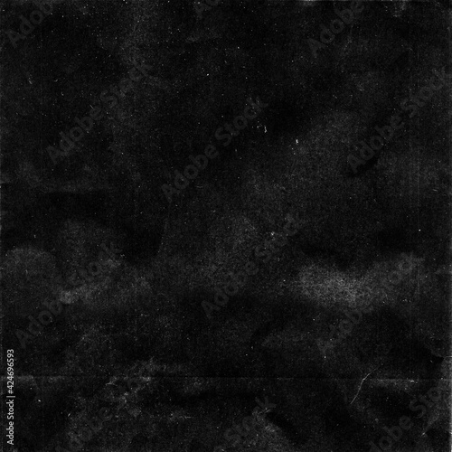 Abstract Black Grunge Paper Backgroung. Texture Pattern Vintage Wallpaper
