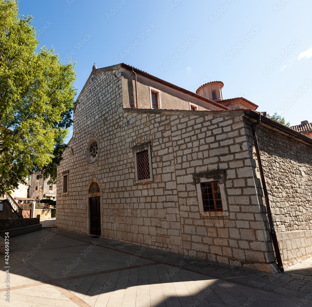Church of the Assumption of the Blessed Virgin Mary in Omisalj, Croatia