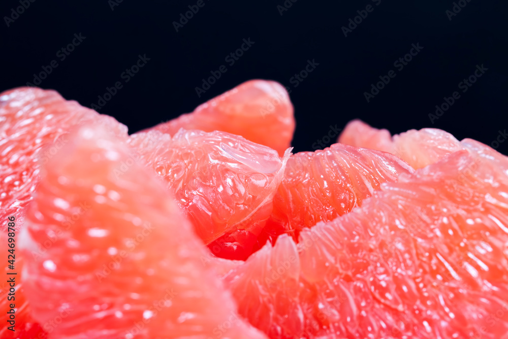 Fototapeta premium high-quality citrus fruits during cooking and other types