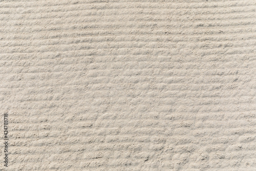 Texture of white sand on th...