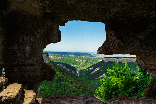 The cave city of Mangup Kale in Crimea.