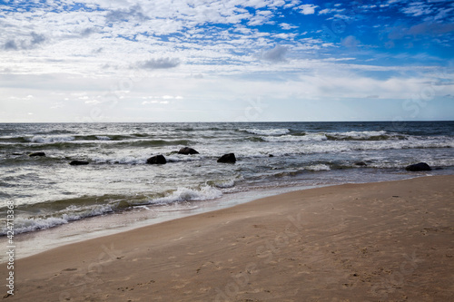 the Baltic sea is cold in the summer