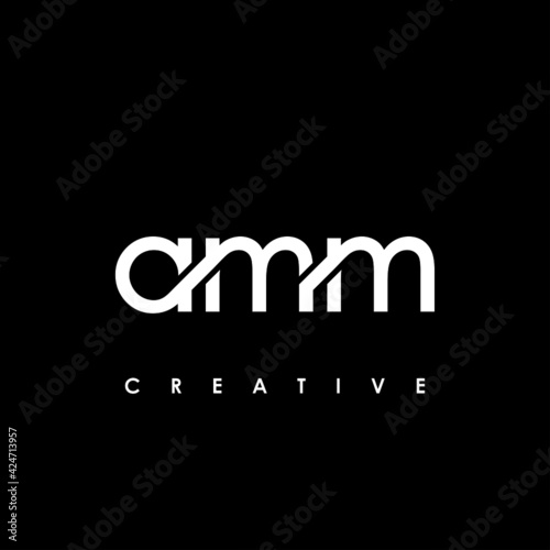 AMM Letter Initial Logo Design Template Vector Illustration