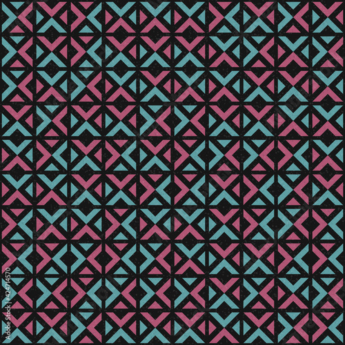 Wallpaper Mural Abstract Geometric Pattern generative computational art illustration Torontodigital.ca