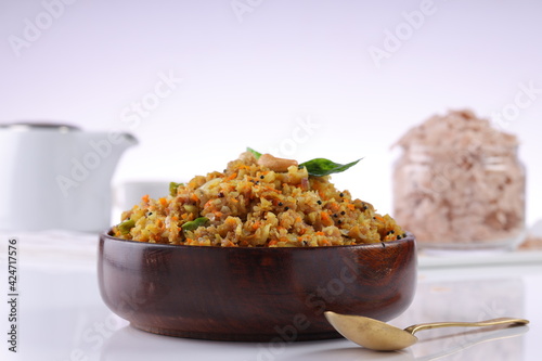Bild auf Leinwand Aval upma or poha  upma