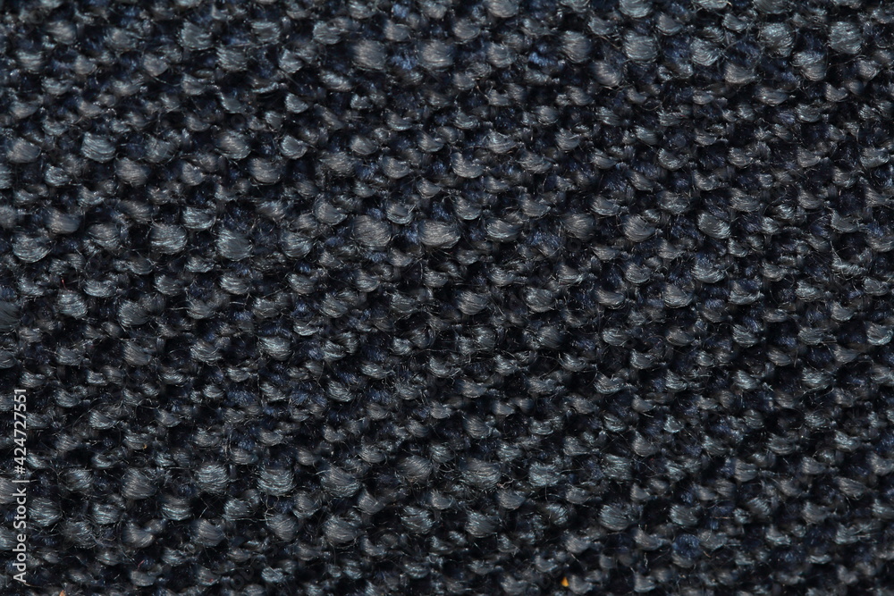 fabric matting close-up at the factory