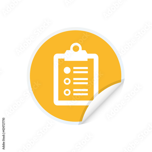 List - Sticker
