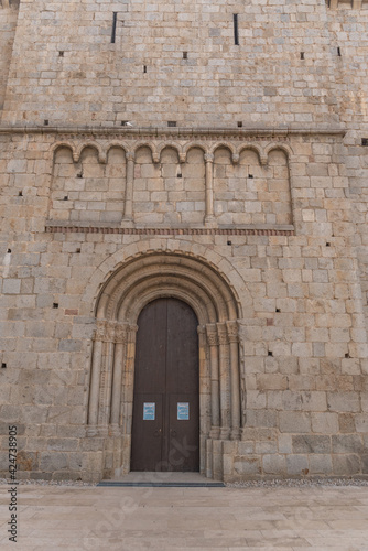 Day view of Cathedral of Santa Maria d Urgell. Catalonia