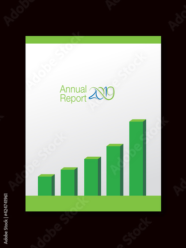 Annual report, relate, place in a favorable light, report, news