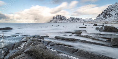 winter in the mountains