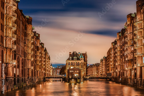 Wasserschloss in der Speicherstadt Hamburg