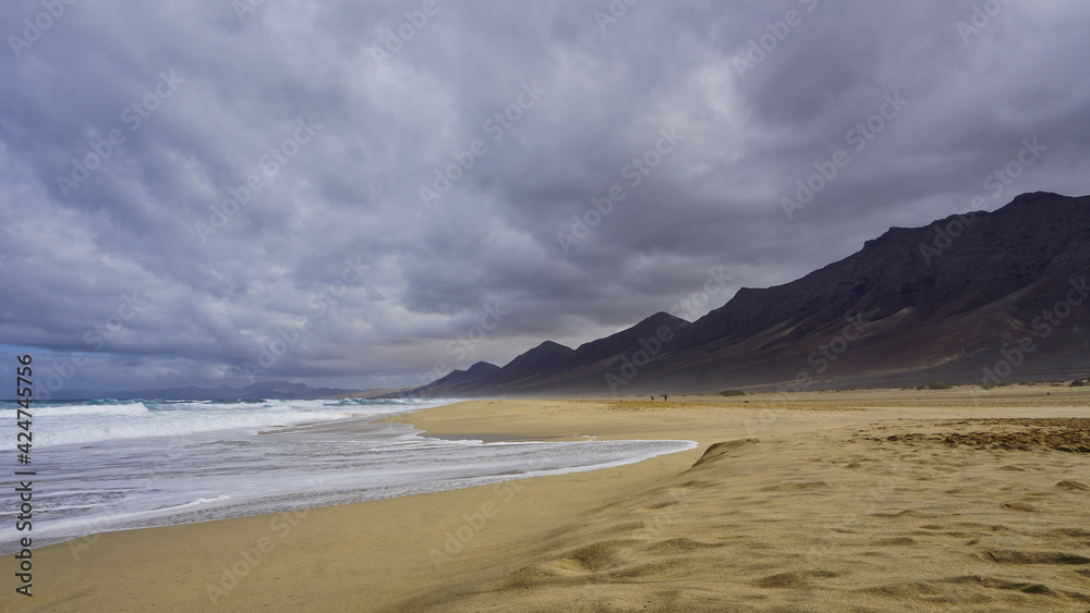 Strand im Süden von Fuerteventura bei Cofete - Playa de Cofete