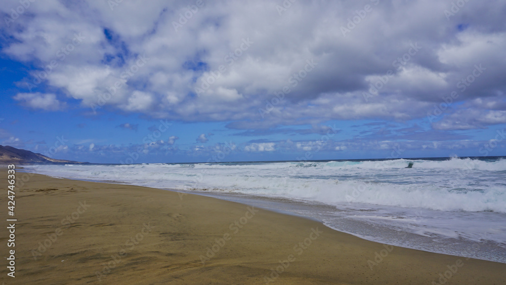 Strand im Süden von Fuerteventura bei Cofete - Playa de Cofete Strand im Süden von Fuerteventura bei Cofete - Playa de Cofete