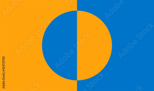 sfondo, geometrico, cerchio