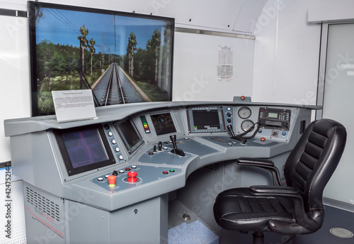  The simulator of electric trains "Desiree" Swallow