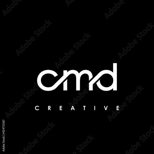 CMD Letter Initial Logo Design Template Vector Illustration
