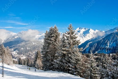 Courchevel 1850 3 Valleys French Alps France © Andy Evans Photos
