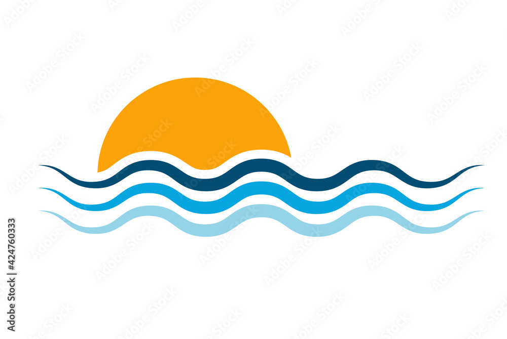 sole, linee, linea, sfondo, vettoriale, onde sole, linee, linea, sfondo, vettoriale, onde