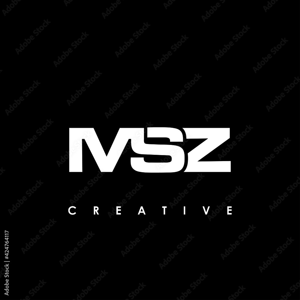 MSZ Letter Initial Logo Design Template Vector Illustration MSZ Letter Initial Logo Design Template Vector Illustration