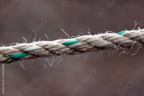 Cuadro en lienzo close up of a rope