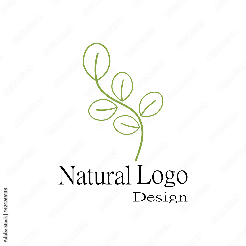 Leaf icon Vector Illustration design Logo template Leaf icon Vector Illustration design Logo template