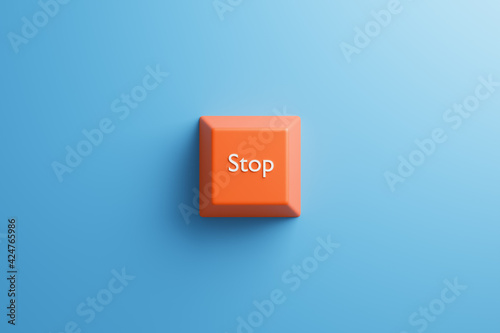 Stop - computer key