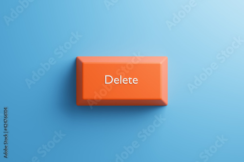 Delete - computer key photo