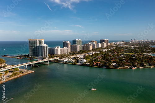 Aerial photo Haulover Miami Beach inlet
