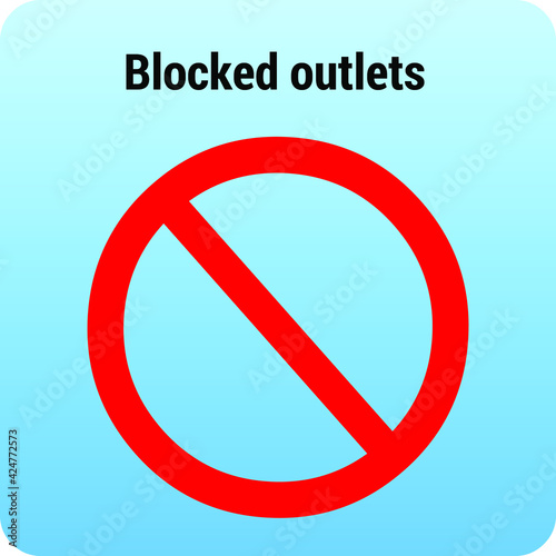 Free Download Vector illustration for Block Outlet EPS10 - GFXLoad