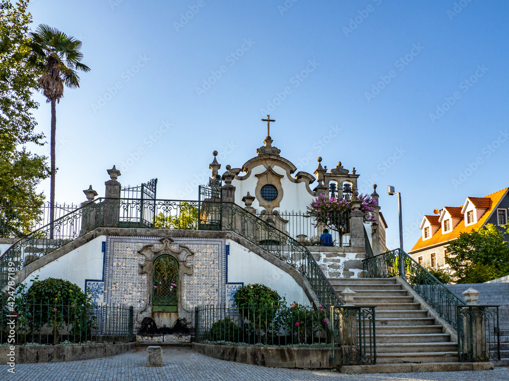 Church Of Our Lady Of Conception in Viseu, Portugal - obrazy, fototapety, plakaty 