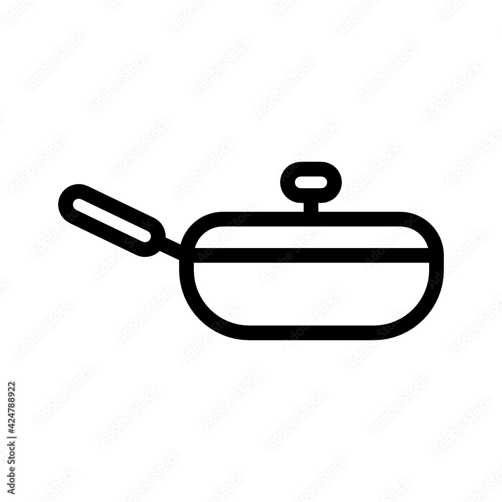 frying pan icon, cooking, kitchen utensil vector frying pan icon, cooking, kitchen utensil vector
