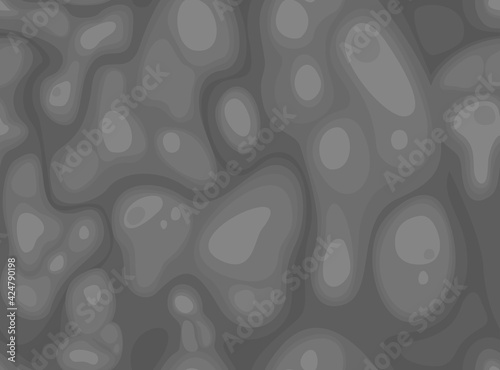 Camouflage seamless pattern gray. Abstract background from spots. Digital camo. Print. Vector