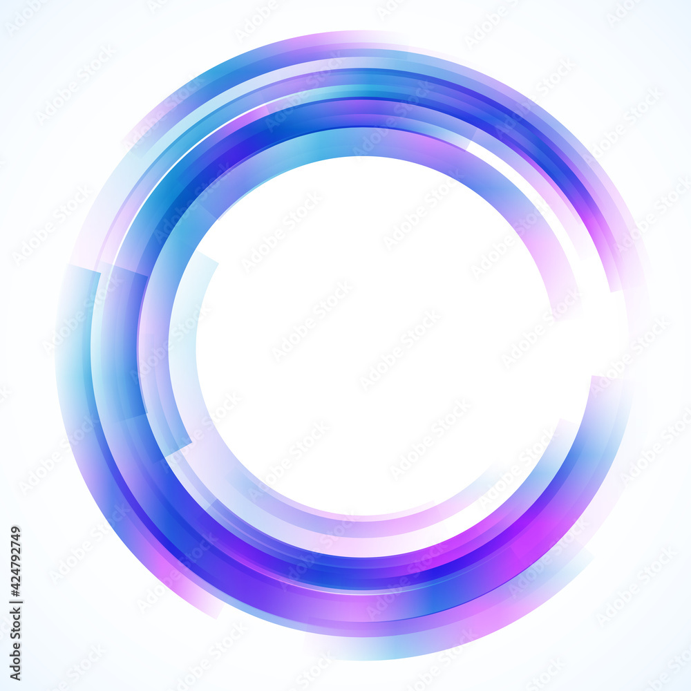 Geometric frame from circles, vector abstract background, wallpaper Geometric frame from circles, vector abstract background, wallpaper