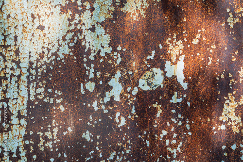 cracked old paint texture closeup © Maksim Shebeko