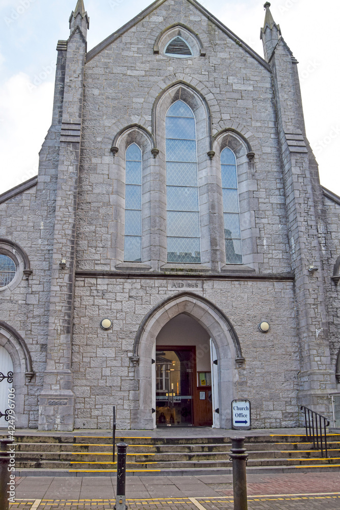 Historical Augustinian church in Galway, Ireland