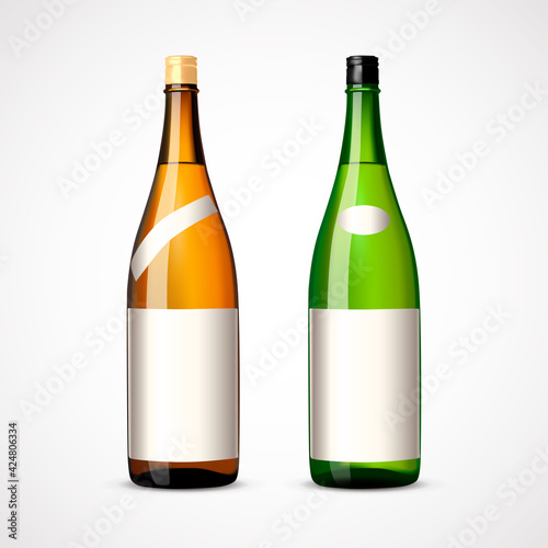 Japanese Sake bottles