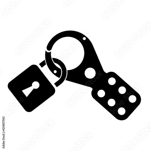 Hauptschalter - Verriegelung mit Schloss / Sicherheit lockout tagout