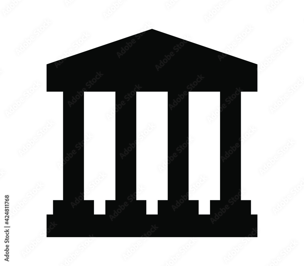 Train temple icon Train temple icon