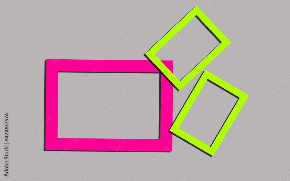 Multicolored photo frames background,group of photo frames,empty photo frame background Multicolored photo frames background,group of photo frames,empty photo frame background