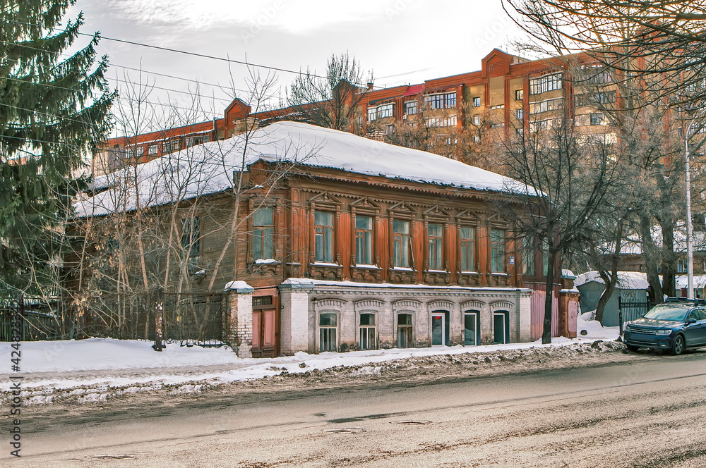 House I.F. Kozlov. Ufa. Republic of Bashkortostan. Russia House I.F. Kozlov. Ufa. Republic of Bashkortostan. Russia