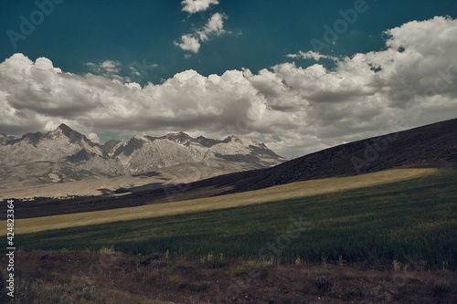 family travel to turkish mountains