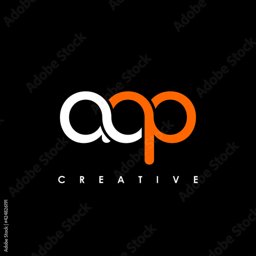 AAP Letter Initial Logo Design Template Vector Illustration photo