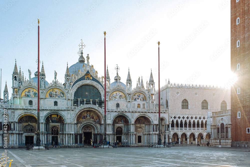 Naklejka premium Venice most importante place