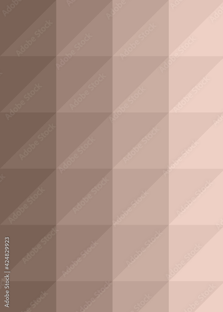 Fototapeta premium Abstract color Low-Polygones Generative Art background illustration