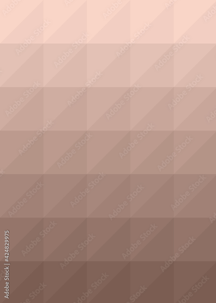 Obraz premium Abstract color Low-Polygones Generative Art background illustration